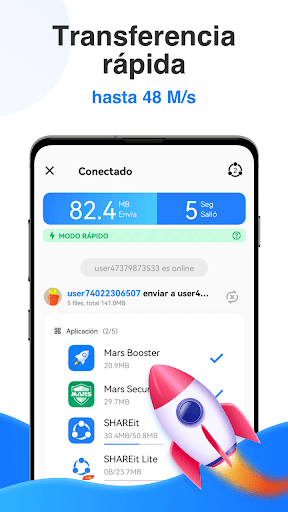 Captura de pantalla de SHAREit Lite - Comparta rápido