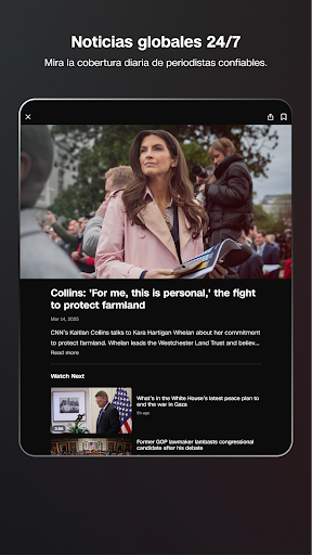 Captura de pantalla de CNN: Noticias de última hora