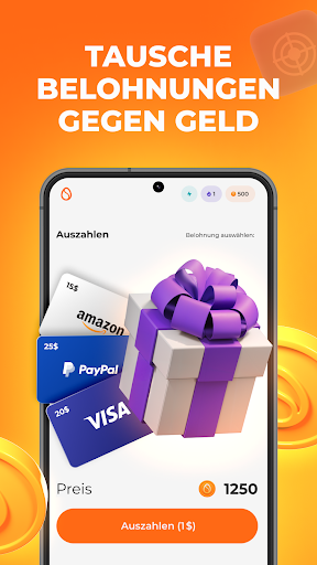 Scrambly: Spiele & Geld App Screenshot