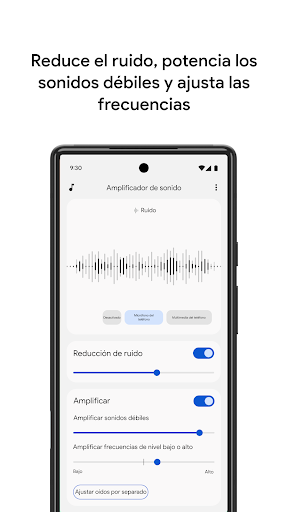 Captura de pantalla de Amplificador de sonido