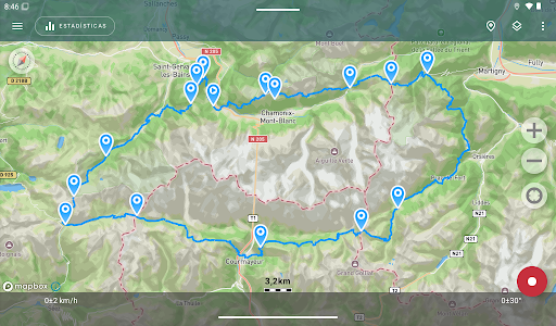 Captura de pantalla de Geo Tracker - GPS tracker