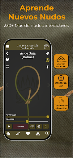 Captura de pantalla de Knot IQ - The Bear Essentials