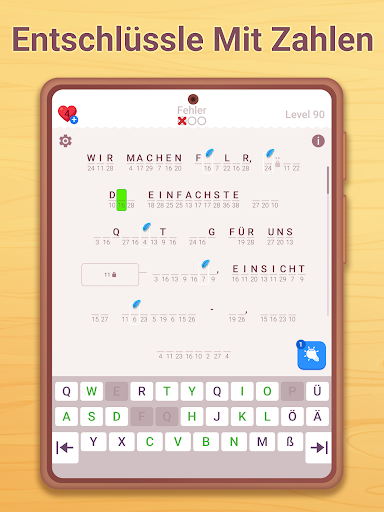 Cryptogram: Wortsuche rätsel! Screenshot