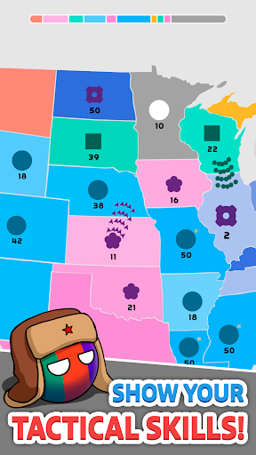 Captura de pantalla de State.io — Conquista el mundo