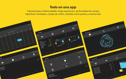 Captura de pantalla de PhotoPills
