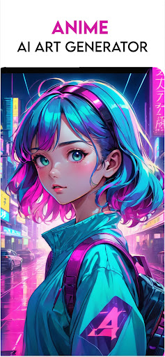 Captura de pantalla de Generador de arte con de anime