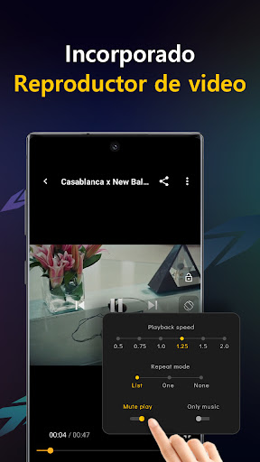 Captura de pantalla de Descargador de vídeos HD