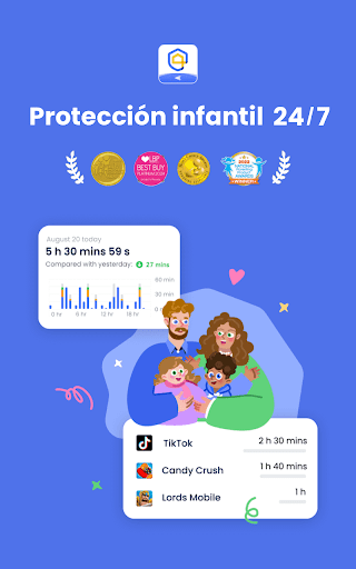Captura de pantalla de AirDroid Parental Control