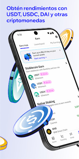 Captura de pantalla de Trust: Crypto & Bitcoin Wallet