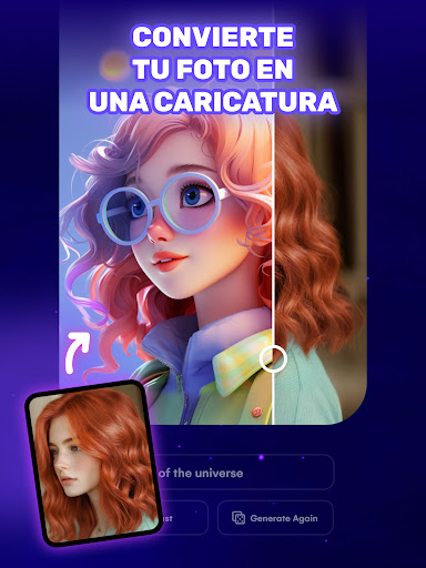 Captura de pantalla de AI Art Generator