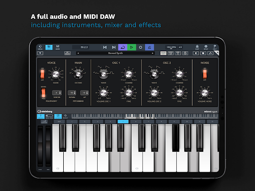 Captura de pantalla de Cubasis 3 - DAW & Music Studio