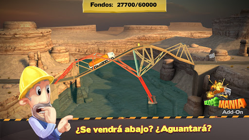 Captura de pantalla de Bridge Constructor