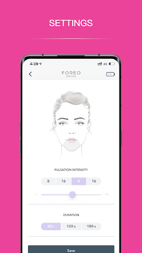 Captura de pantalla de FOREO For You
