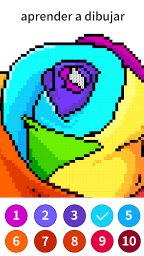 Captura de pantalla de Color by Number: No.Draw