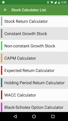 Captura de pantalla de Financial Calculators Pro