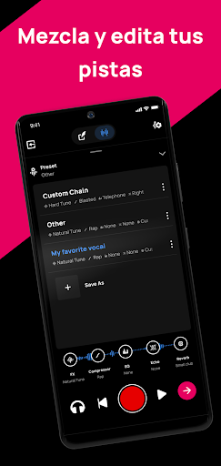Captura de pantalla de Voloco: Estudio Vocal