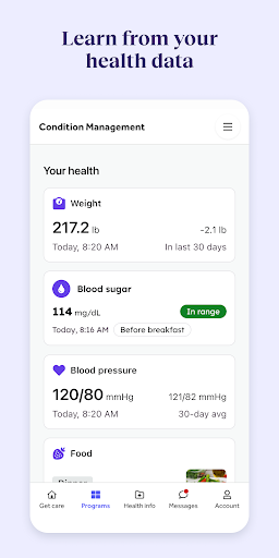 Captura de pantalla de Teladoc Health