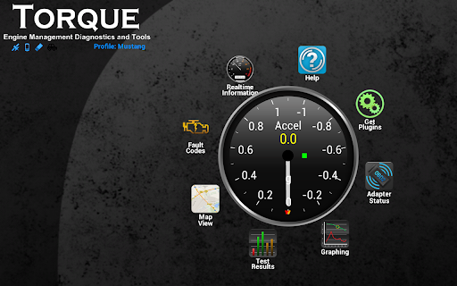 Captura de pantalla de Torque Pro (OBD2 / coche)