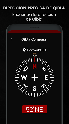 Captura de pantalla de Brújula: Digital Compass App