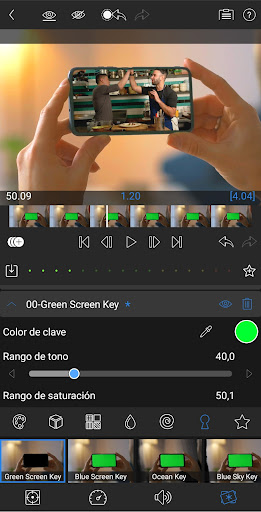 Captura de pantalla de LumaFusion:Editor de vídeo pro