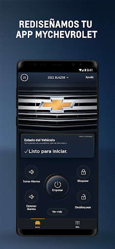 Captura de pantalla de myChevrolet
