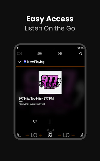 Radio FM: Live-Radio-App Screenshot