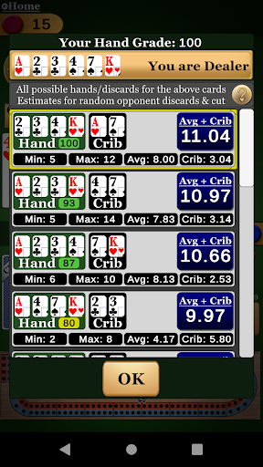 Cribbage Pro Online! screenshot