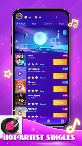 Captura de pantalla de Juego Magic Piano Music