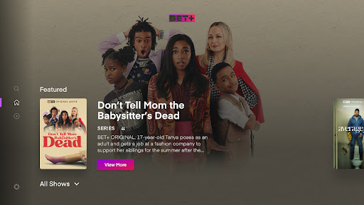 BET+ screenshot