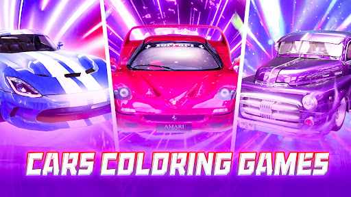 Captura de pantalla de Juegos de pintar de carros