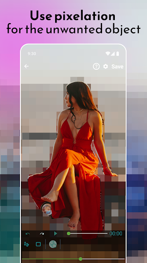 Captura de pantalla de Desenfoque de vídeo e imagen