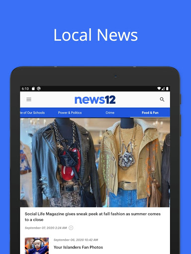 Captura de pantalla de News 12