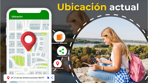 Captura de pantalla de GPS Navegación: Mapa Dirección