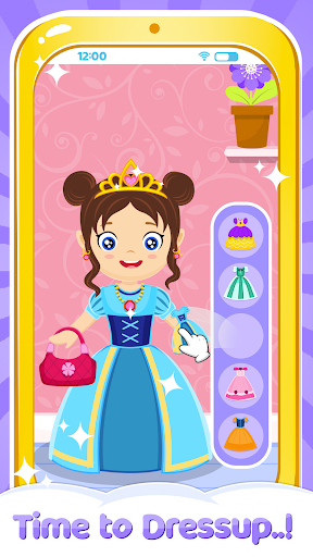 Captura de pantalla de princesa juego de teléfono