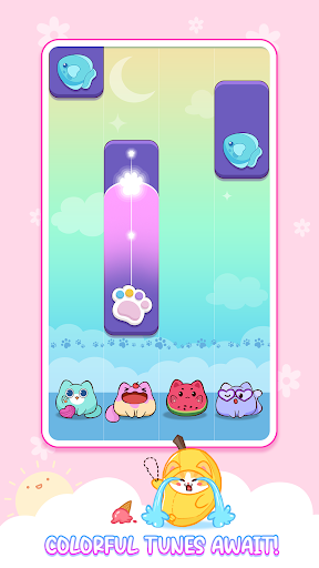 Captura de pantalla de Cat Tiles: Cute Piano Game