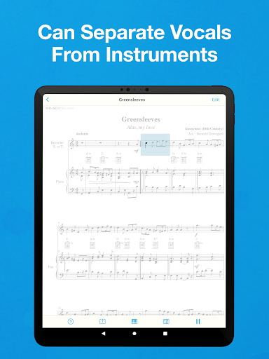 Sheet Music Scanner & Reader screenshot