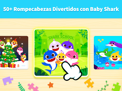 Captura de pantalla de Tiburón Bebé Rompecabezas