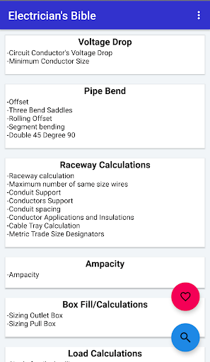 Electrician's Bible Screenshot