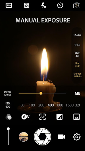 Manual Camera: DSLR Camera Pro screenshot
