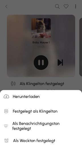 Tier Klingeltöne und Klänge Screenshot