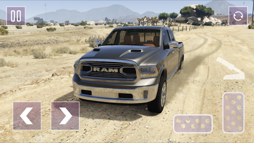 Captura de pantalla de Drive Dodge Ram: Off-Road Race
