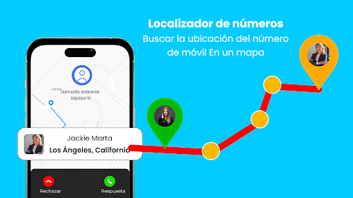 Captura de pantalla de Localizador de números
