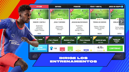 Captura de pantalla de Top Eleven: Manager de Fútbol