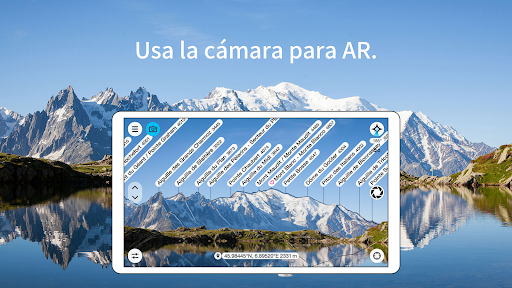 Captura de pantalla de PeakFinder