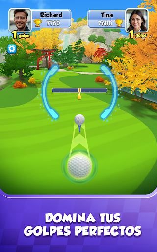 Captura de pantalla de Golf Rival