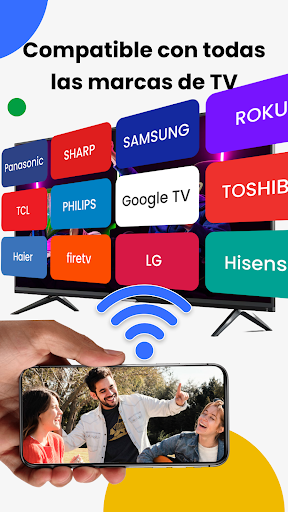 Captura de pantalla de Transmitir teléfono a TV