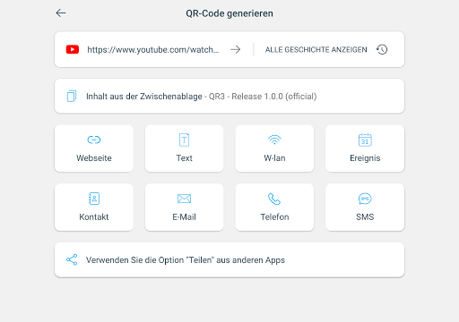 QR-code & Barcode-Scanner Screenshot