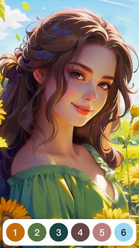 Captura de pantalla de Pintar Por Números Colorear
