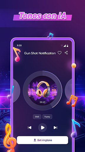Captura de pantalla de Musica para tono de llamada