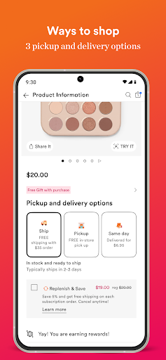 Captura de pantalla de Ulta Beauty: Makeup & Skincare